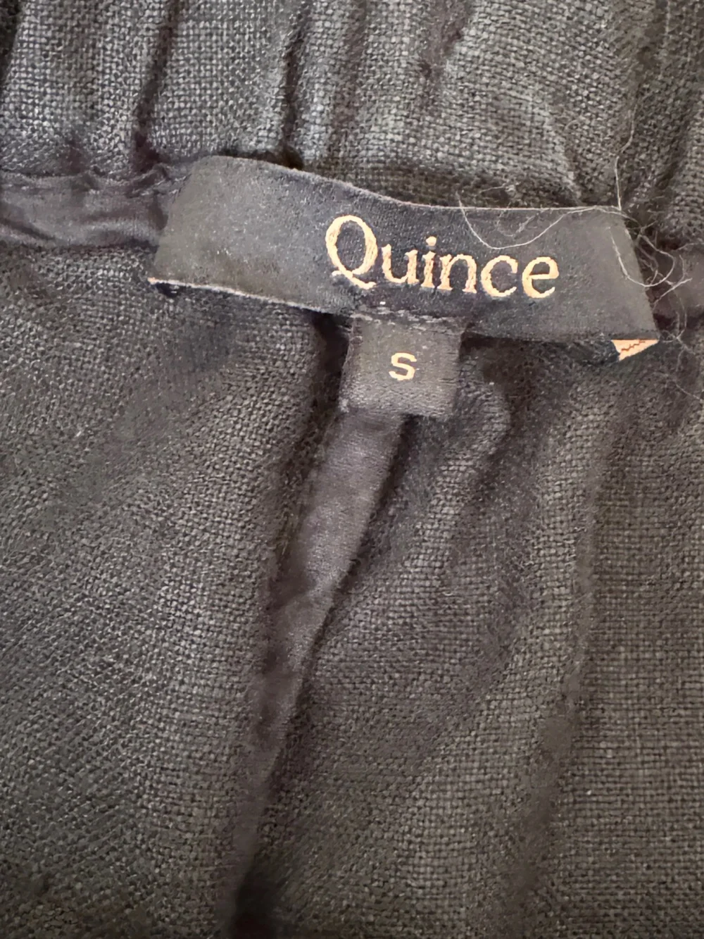 QUINCE 100% European linen pants